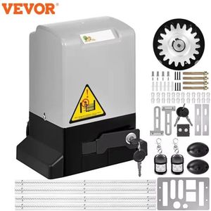 Mila Shop Garagedeur opener - Elektrische garage deuropener - Automatische garage deuropener - Schuifpoort aandrijving - 600 kg Schuifpoortaandrijving