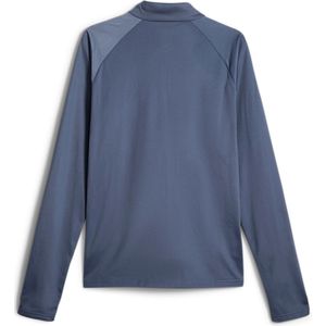 PUMA teamLIGA 1/4 Zip Top Heren Sporttrui - Blauw - Maat L