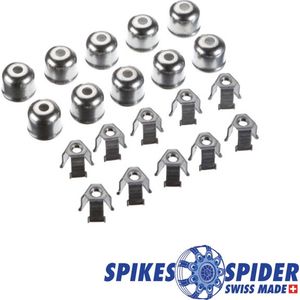 Spikes Spider Fix-Clip set 19mm (10stuks) 71910