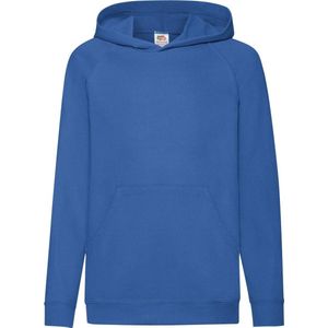 Fruit Of The Loom - Lichtgewicht Sweatshirt - Royaal Blauw - Unisex Hoodie