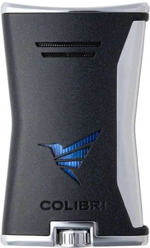 Colibri - Aansteker - Zwart-Goud - Slim Design - Windbestendig