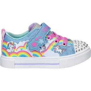 Skechers - Twinkel Toes - Sneakers - Blauw multi