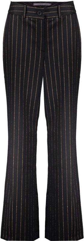 Geisha - 51583 - Pantalon - Zwart/Brons - Pinstripe Met Lurex
