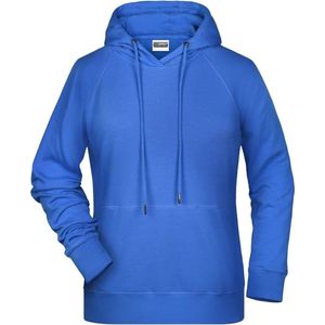 James and Nicholson Dames/dames Raglan Sleeved Hoodie (Kobalt)