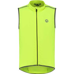 Rogelli Core Mouwloos Fietsjack Heren - Windstopper - Windvest Wielrennen - Fluor - Maat L
