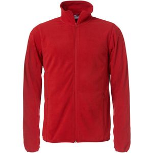 Clique Basic Micro Fleece Jacket 23914 Rood - Maat M