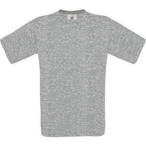B&C Exact 150 Kids T-shirt Sports Grey Maat 7/8 (onbedrukt - 5 stuks)