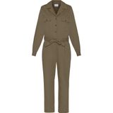 SISTERS POINT ESPA-JU Dames Jumpsuit - Khaki - Maat M