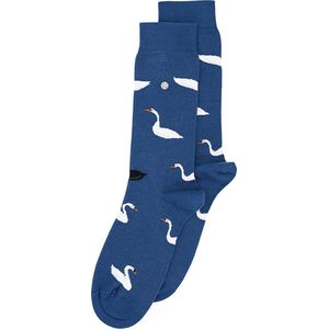 Alfredo Gonzales sokken swan lake blauw - 38-41