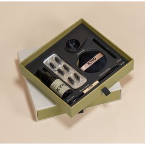 KYRO Beauty - DIY Henna Brow Kit - Henna kleuren - Wenkbrauwverf - Brow Henna Tint - Brow Tint - Wenkbrauw Tint - Donker Bruin