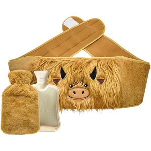 EGoods - Warmtekussen voor periodepijn en ontspanning - Lang warmtekussen voor buik, rug, schouders en nek