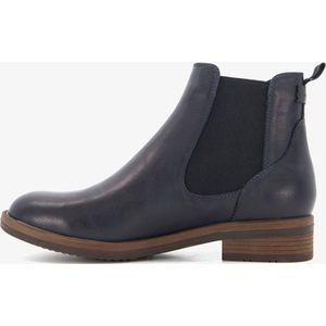 Tamaris lage Chelsea boots donkerblauw - Maat 42