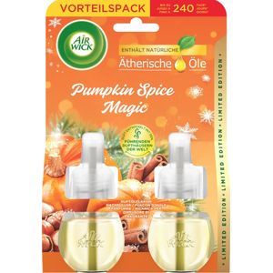 AirWick Luchtverfrisser Navulling - Pumpkin Spice Magic - (2x19ml) 38 ml - Limited Edition - Herfstgeur - Etherische olie