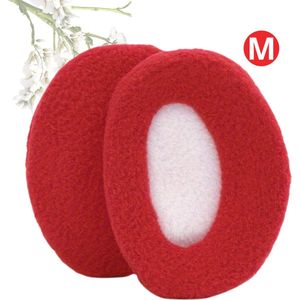 Livano Oorwarmers - Oorverwarmers - Ear Warmers Voor Volwassenen - Dames & Heren Winter Earmuffs - Rood M