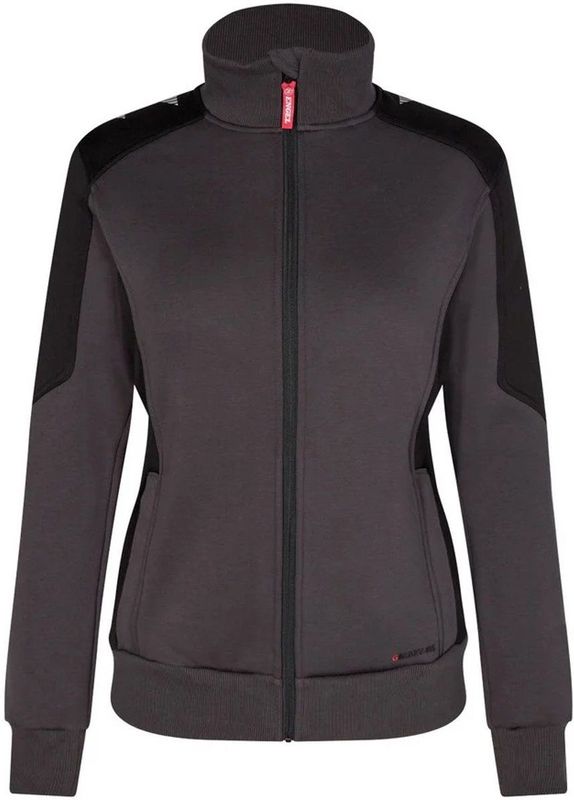 F. Engel 8825 Galaxy Sweat Cardigan Ladies Anthracite/Black maat L