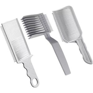 Haartrimmer kam styling platte kam gebogen rand kapsel 3 stuks