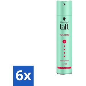 Taft - Volume 5 - Haarspray - Volumineuze hold - 250 ml - Voordeelverpakking - 6 stuks