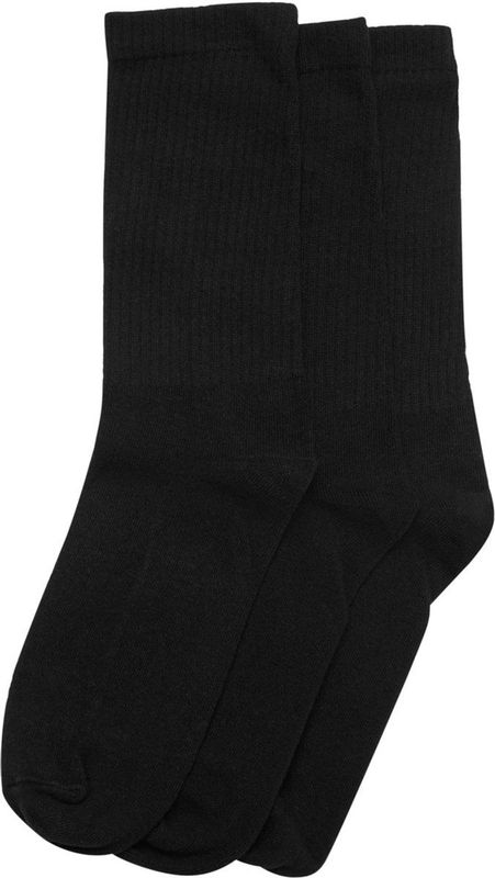 Urban Classics - Daily 3-Pack - Sokken - Zwart