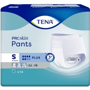 Tena Proskin Pants Plus Small - 4 pakken van 14 stuks