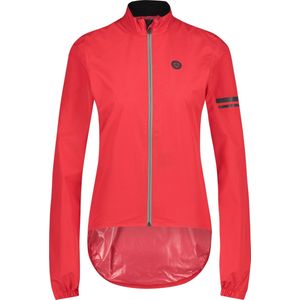 AGU Fiets Regenjack Essential Dames - Rood - XS