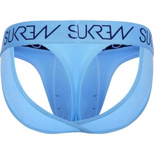 SUKREW V-Thong Arctic Blue - MAAT XS - Heren Ondergoed - String voor Man - Mannen Thong