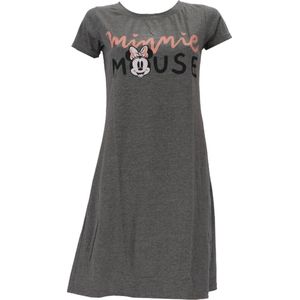 Disney's Minnie Mouse dames nachthemd, grijs/roze, maat S