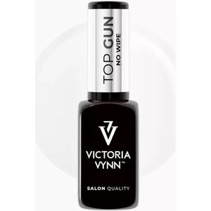 Victoria Vynn – Top Gun - Nieuw - No Wipe 8 ml - glanzende topcoat - zonder krassen - hoogglans - topcoat - gelpolish - gellak - gelnagels - nagels - manicure - nagelverzorging - Caramdia
