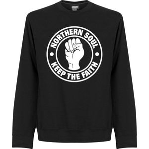 Northern Soul Sweater - Zwart - S