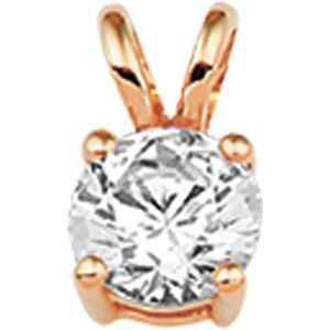 The Jewelry Collection Hanger Zirkonia - Goud