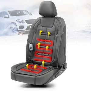 DailySupplies® Autostoel Verwarming - Warmtekussen - Autostoelhoes Universeel - Zwart