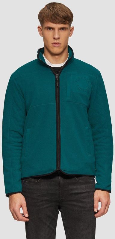 s.Oliver - Sweatshirt Jacke - Fleecejack - Sportief