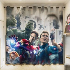 Gordijn - Avengers - kant en klaar - verduisterend - 132 x 160 cm ( één geheel )