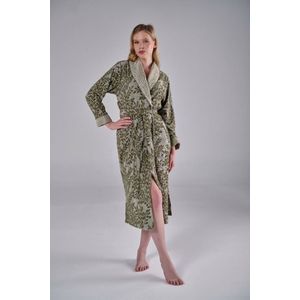 Dames Badjas Tara / Olijfgroen / XXXL