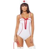 In Perfect Health Sexy Nurse Costume - White M/L