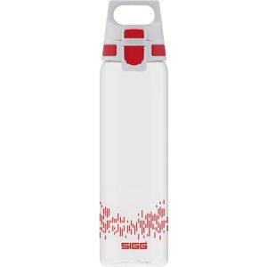 SIGG Total Clear ONE 0,75l MyPlanet Rood drinkfles
