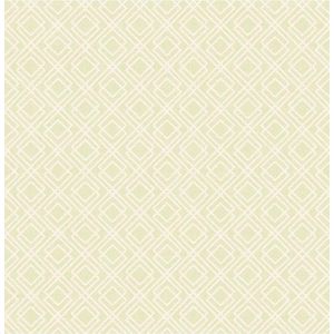 Dutch Wallcoverings vliesbehang Ella - groen/linnen