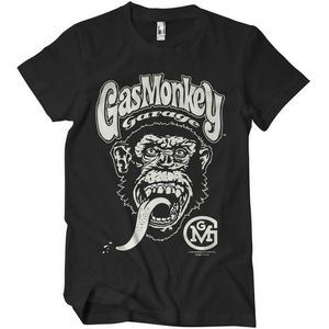 Gas Monkey Garage Big Brand Logo Heren T-shirt - zwart - XL