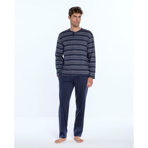 Punto Blanco Katoenen Pyjama Heren Volwassenen | Lange Mouw Lange Broek | Winter Pyama Heren Volwassenen | Hill 3450870-616 L