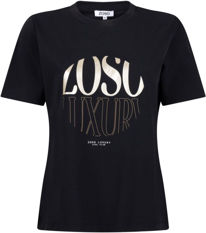 Zoso - 255Selma - T-shirt - Zwart