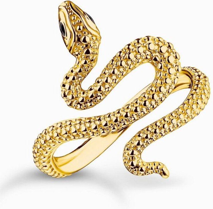 Thomas Sabo - TR2483-427 - Ring - Gerecycled Zilver - Geel Goud Verguld