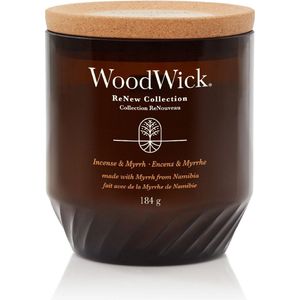 WoodWick ReNew Incense & Myrrh Medium Candle