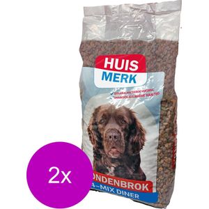 Kasper Faunafood Huismerk Diner Adult - Hondenvoer - 2 x Gevogelte Groente Vlees 10 kg