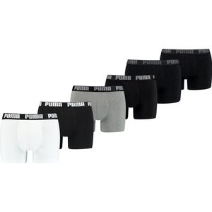 Puma - Heren Boxershorts - 6 Pack - Maat XL