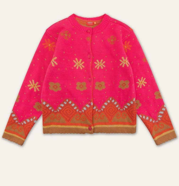 Oilily - Vista cardigan - Roze - 152/12yr