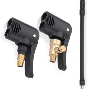 Tire Inflator Chuck Set - Universele Bandenpomp Adapter voor Auto's, Fietsen en Motorfietsen