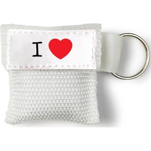 Kiss of Life - Beademingsmasker - I Love - Wit