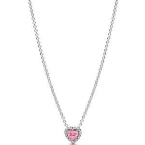 Halsketting Dames Sterren Zilver 925 met Zirkonia en Hanger