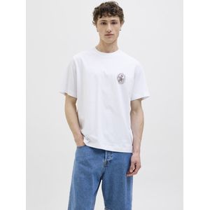 JACK & JONES - JORHydra - Shirt - Taupe / Bruin / Wit