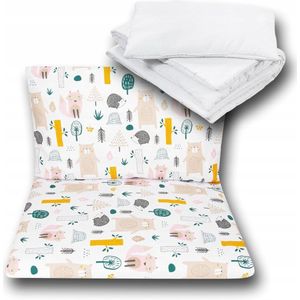 Baby Beddengoed Set 120x90cm met Vulling - 100% Katoen