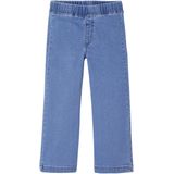Vertbaudet - Wijde Tregging - Denim - Voor Meisjes
